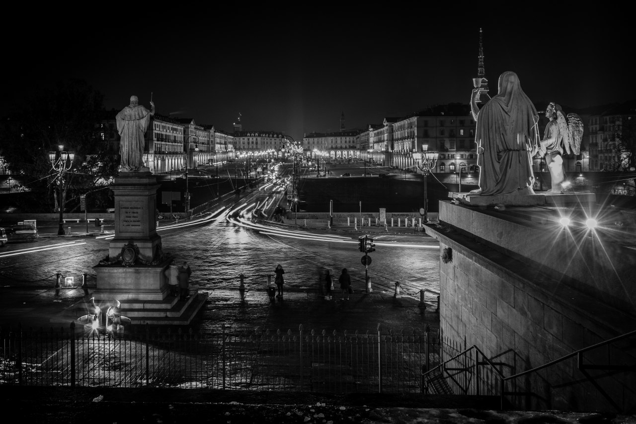 Turin by Night. 