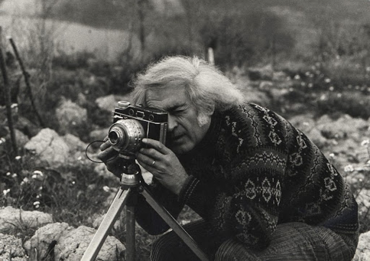 Il Maestro Mario Giacomelli.